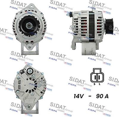 Fispa A12HT0163A2 - Alternatore autozon.pro