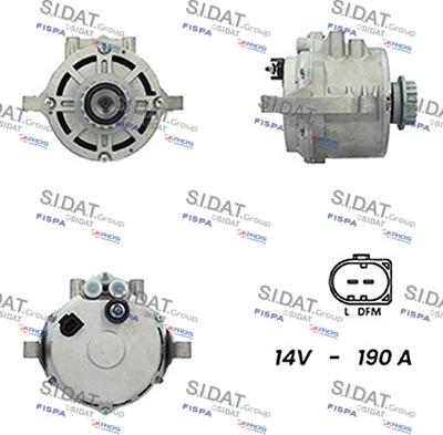 Fispa A12HT0830A2 - Alternatore autozon.pro