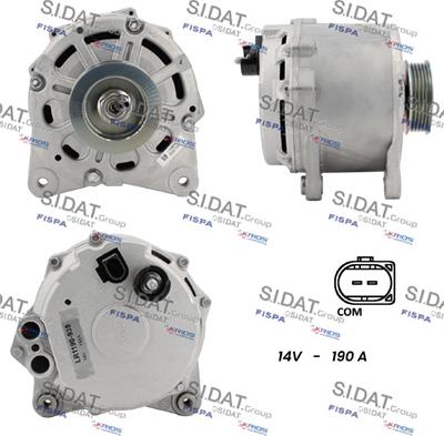 Fispa A12HT1267 - Alternatore autozon.pro