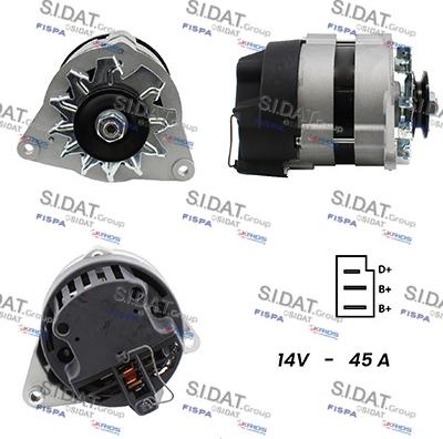 Fispa A12LU0058A2 - Alternatore autozon.pro