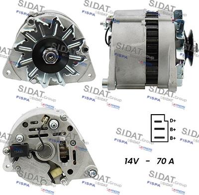 Fispa A12LU0027A2 - Alternatore autozon.pro