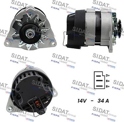 Fispa A12LU0300A2 - Alternatore autozon.pro