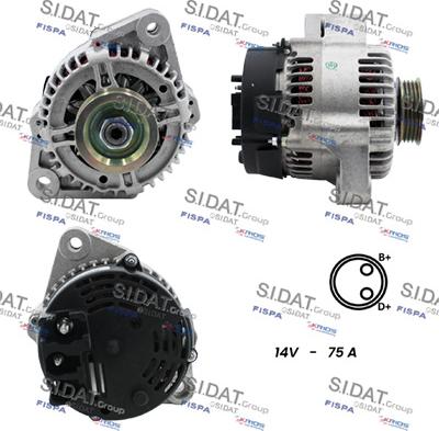 Fispa A12MA0940 - Alternatore autozon.pro