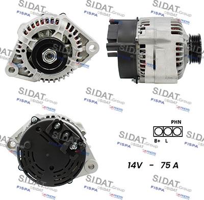 Fispa A12MA0562A2 - Alternatore autozon.pro