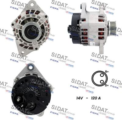 Fispa A12MA0032 - Alternatore autozon.pro