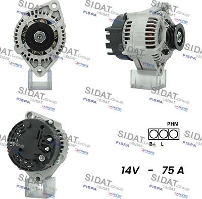 Fispa A12MA0275A2 - Alternatore autozon.pro