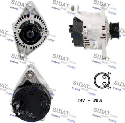 Fispa A12MA1249A2 - Alternatore autozon.pro