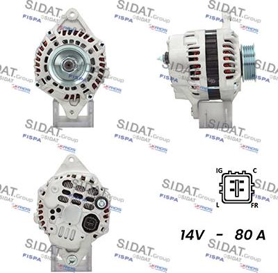 Fispa A12MH0453A2 - Alternatore autozon.pro