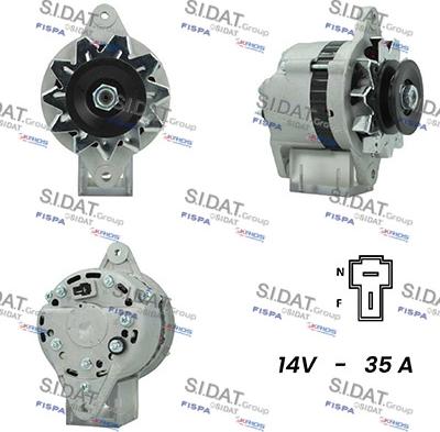 Fispa A12MH0474A2 - Alternatore autozon.pro