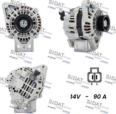 Fispa A12MH0694A2 - Alternatore autozon.pro