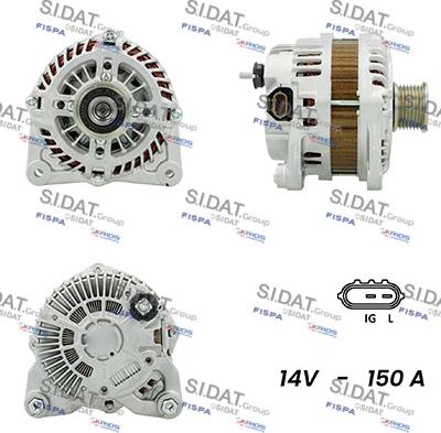 Fispa A12MH0695A2 - Alternatore autozon.pro