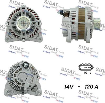 Fispa A12MH0698 - Alternatore autozon.pro