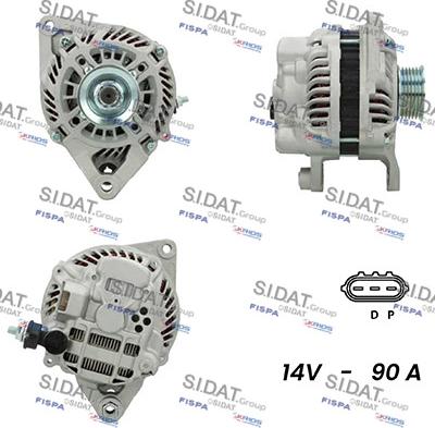 Fispa A12MH0654A2 - Alternatore autozon.pro