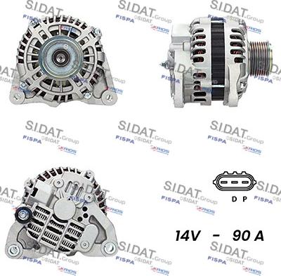 Fispa A12MH0653A2 - Alternatore autozon.pro