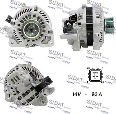 Fispa A12MH0625A2 - Alternatore autozon.pro