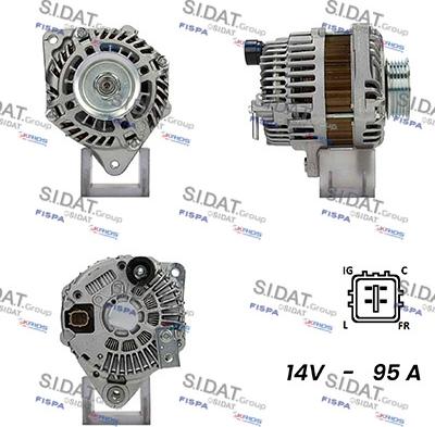 Fispa A12MH0626A2 - Alternatore autozon.pro