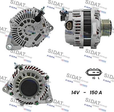 Fispa A12MH0093A2 - Alternatore autozon.pro