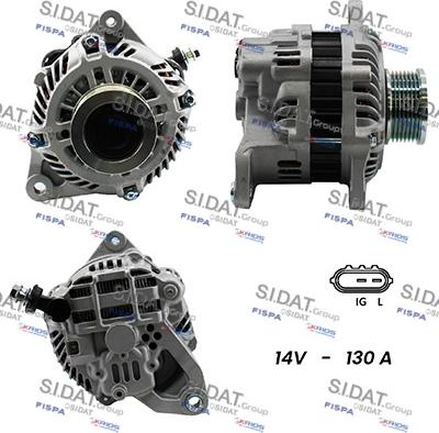 Fispa A12MH0171 - Alternatore autozon.pro