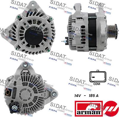 Fispa A12MH0172AS - Alternatore autozon.pro