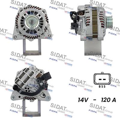 Fispa A12MH0809A2 - Alternatore autozon.pro