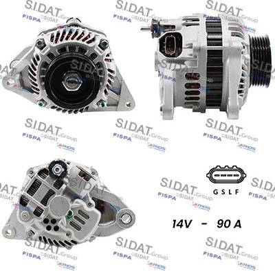 Fispa A12MH0364 - Alternatore autozon.pro