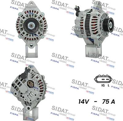 Fispa A12MH0371 - Alternatore autozon.pro