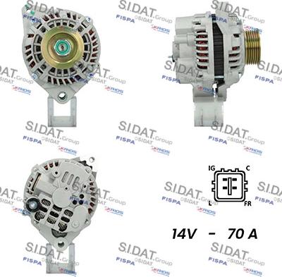 Fispa A12MH0210A2 - Alternatore autozon.pro