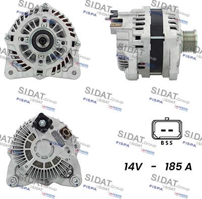 Fispa A12MH0281A2 - Alternatore autozon.pro