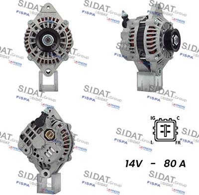 Fispa A12MH0713A2 - Alternatore autozon.pro