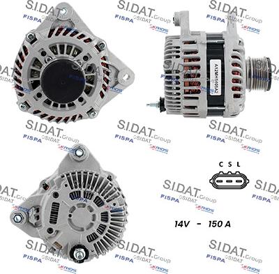 Fispa A12MH1405A2 - Alternatore autozon.pro