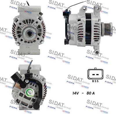 Fispa A12MH1205A2 - Alternatore autozon.pro