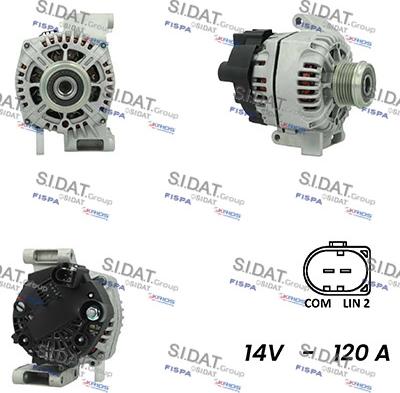 Fispa A12VA0407A2 - Alternatore autozon.pro