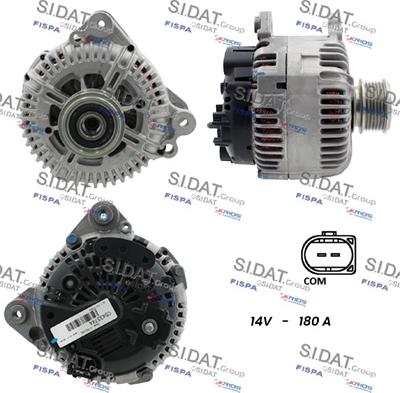 Fispa A12VA0503 - Alternatore autozon.pro