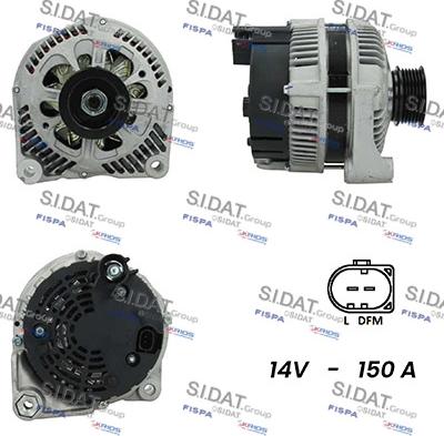 Fispa A12VA0507 - Alternatore autozon.pro