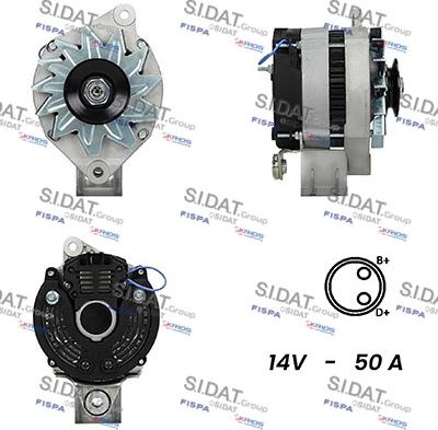 Fispa A12VA0519A2 - Alternatore autozon.pro