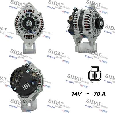 Fispa A12VA0525A2 - Alternatore autozon.pro