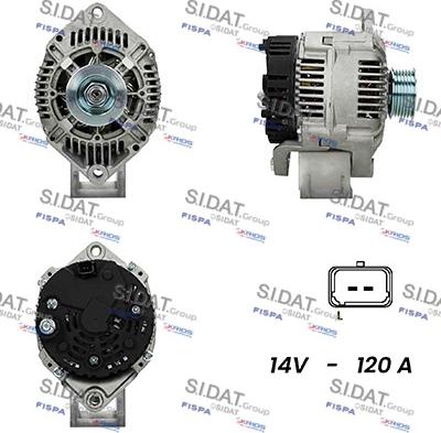 Fispa A12VA0574A2 - Alternatore autozon.pro