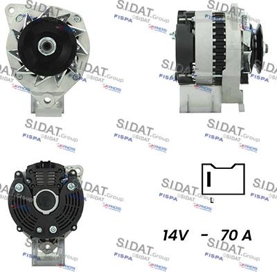 Fispa A12VA0617A2 - Alternatore autozon.pro