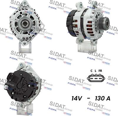 Fispa A12VA0686A2 - Alternatore autozon.pro