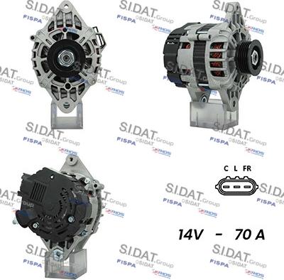 Fispa A12VA0677A2 - Alternatore autozon.pro