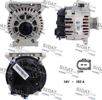 Fispa A12VA0040 - Alternatore autozon.pro