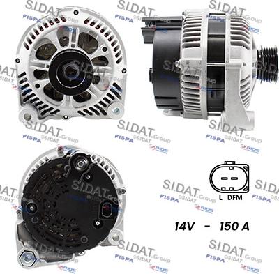 Fispa A12VA0053A2 - Alternatore autozon.pro