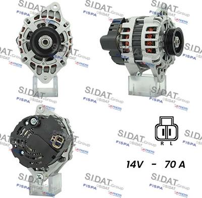 Fispa A12VA0069A2 - Alternatore autozon.pro