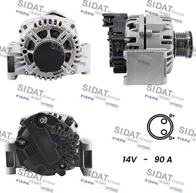 Fispa A12VA0001A2 - Alternatore autozon.pro