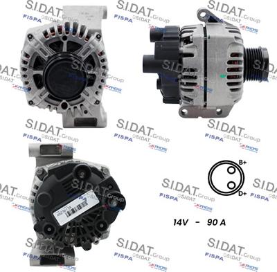 Fispa A12VA0001 - Alternatore autozon.pro