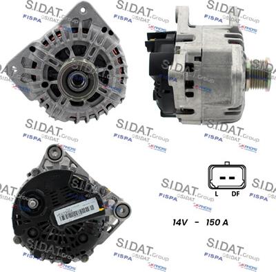 Fispa A12VA0008 - Alternatore autozon.pro