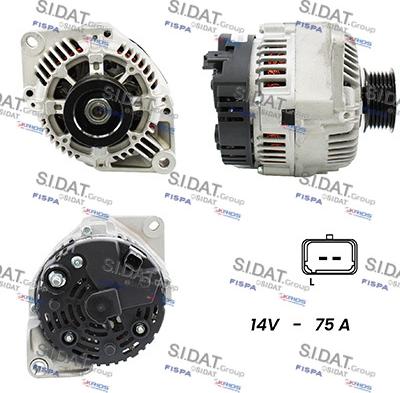 Fispa A12VA0085A2 - Alternatore autozon.pro