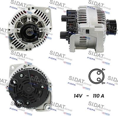 Fispa A12VA0038A2 - Alternatore autozon.pro