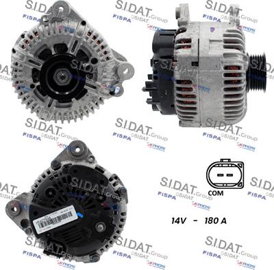 Fispa A12VA0074 - Alternatore autozon.pro