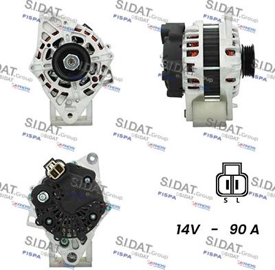 Fispa A12VA0165A2 - Alternatore autozon.pro